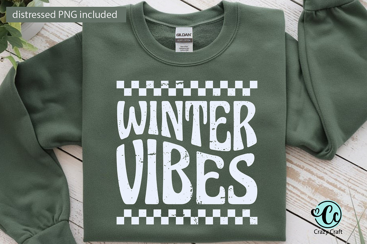 10 Trendy Winter t-shirt SVG PNG, a Texture Graphic by CrazyCraft (Photo 2 of 4)