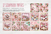 Cute Blossom Latte, a Background Graphic by Curve Design (Thumbnail 7 of 7)