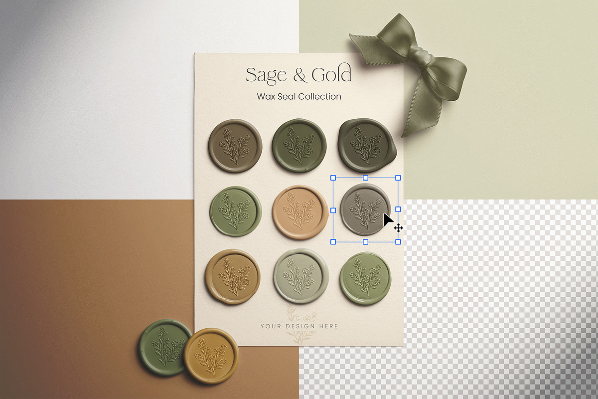 Wax Mockup Set - Sampler Edition, an Advertising Mockup by Custom Scene (Photo 4 of 8)