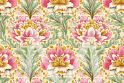 Floral Ephemera Boho Printable Paper, a Pattern Graphic by Maishop (Thumbnail 5 of 8)
