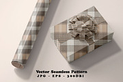Glen Plaid & Houndstooth Vector, a Pattern Graphic by one-touch (Thumbnail 4 of 10)