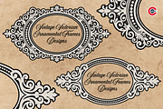 Vintage Victorian Ornamental Frames, a Decorative Illustration by C-Kav (Thumbnail 3 of 3)