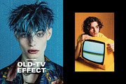 Old Television Poster Effect, a Layer Style Add-On by Design Squad (Thumbnail 1 of 3)