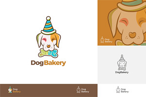 Dog bakery vector
