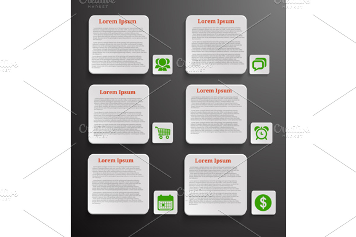 Infographic banners preview 2