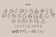 Mistady Signature Font, a Script Font by Lythcreative (Thumbnail 7 of 7)