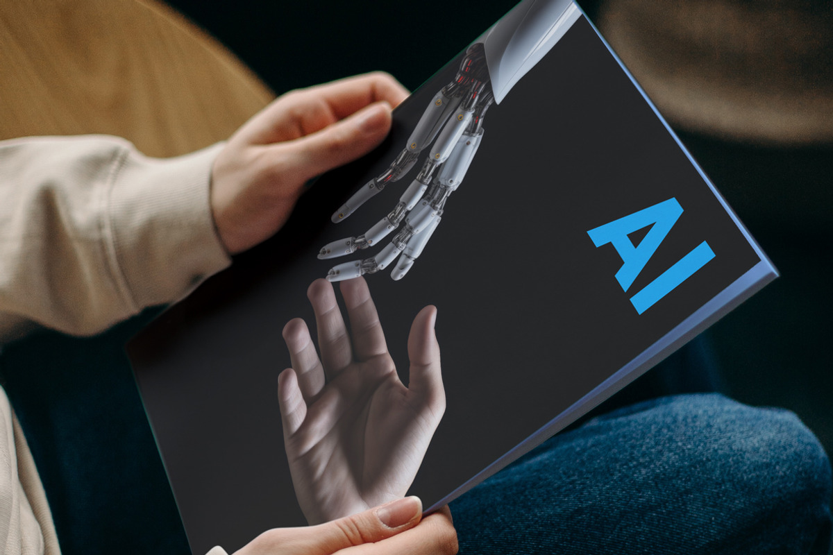 Robot and human handshake. 25 images, a Technology Illustration by Handmadefont (Photo 10 of 10)