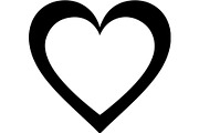 Heart Outline Silhouette, an Object Graphic by Creativeshirt (Thumbnail 9 of 19)