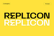 Replicon Typeface, a Sans Serif Font by Foxtype (Thumbnail 1 of 10)