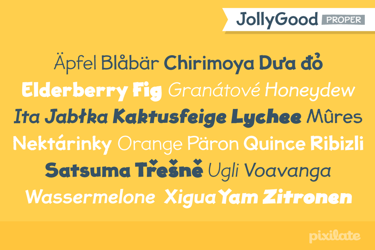 JollyGood Proper- Hand drawn family preview 3