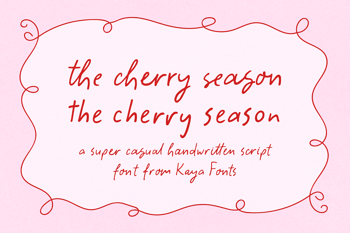 Handwritten Font Bundle - Charming, a Handwritten Font by Kaya Fonts (Photo 13 of 20)