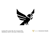 Geometric Eagle Flying Bird Logo, a Branding & Logo Template by Vectorium Studio (Thumbnail 1 of 5)