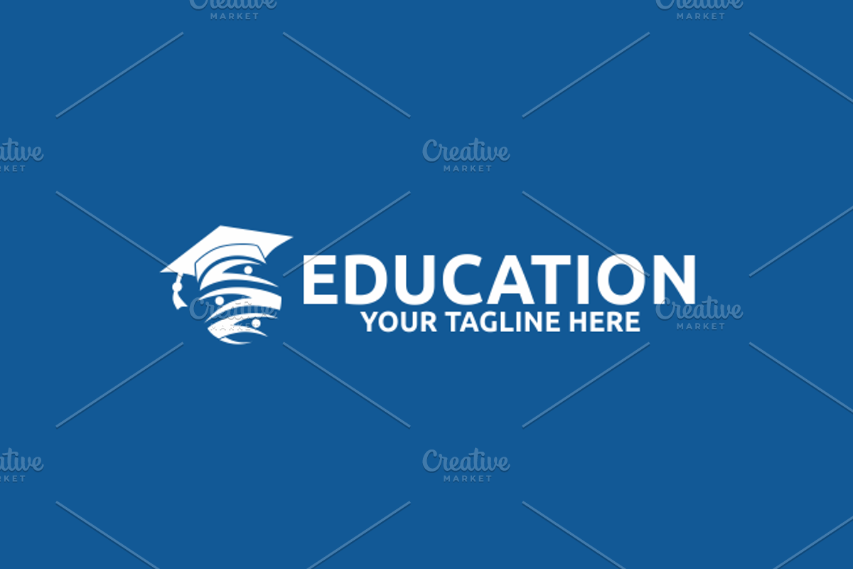 Education | Logo Template, a Branding & Logo Template by REDVY CREATIVE (Photo 4 of 4)