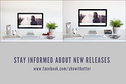 ★ love ★ 6 iMac photo mockups, a Device Mockup by show it better (Thumbnail 5 of 5)