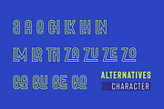 Urbano Bold Typeface, a Sans Serif Font by Kaligra.co (Thumbnail 9 of 25)