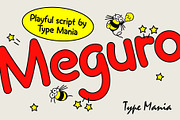 Meguro TM – Playful Sans, a Sans Serif Font by Type Mania (Thumbnail 1 of 10)