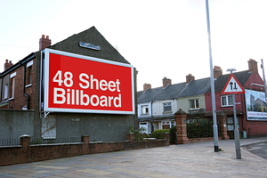48 Sheet Billboard Mock Up - Belfast