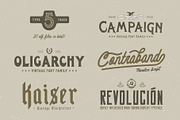 The Vintage Wartime Collection, a Font by OPENCITYDESIGNCO (Thumbnail 2 of 25)