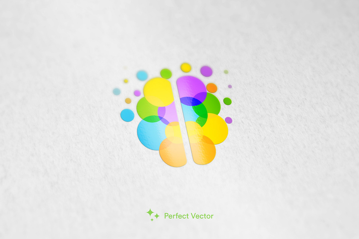 Colorful Brain Logo, a Branding & Logo Template by Artyway Logo (Photo 3 of 4)