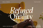 Orvella Font, a Serif Font by Marvadesign (Thumbnail 5 of 12)