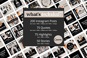 400 Canva Instagram Templates, a Social Media Template by Oh So Social Boutique (Thumbnail 3 of 9)