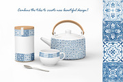 Watercolor Azulejos Collection, a Decorative Illustration by Decor Lines (Thumbnail 5 of 13)
