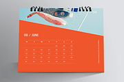 Desk Calendar 2018, a Stationery Template by Vepix (Thumbnail 9 of 12)