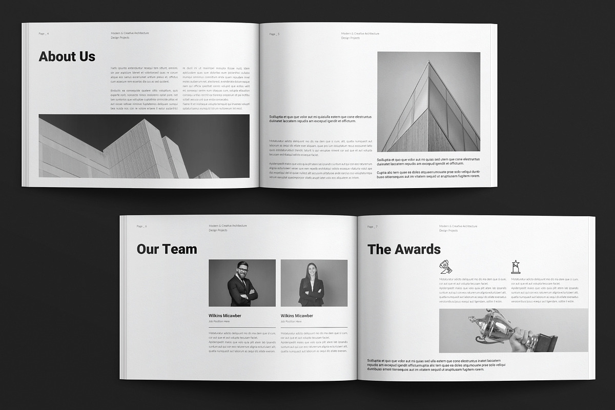 Digital Architect Brochure Landscape, a Brochure Template by E-Type (Photo 3 of 7)