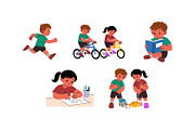 Kids Playground Activities Vol 2, a Person Illustration by SLAB! Design (Thumbnail 2 of 3)