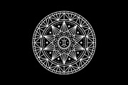 Gemini Symbol Lineart Illustration, a Branding & Logo Template by Buqancreative (Thumbnail 2 of 4)