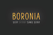 Boronia, a Sans Serif Font by STUDIOWAYS (Thumbnail 1 of 7)