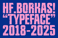 HF Borkas - Bold Sans Serif