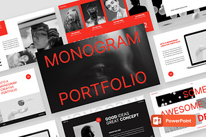 MONOGRAM - Powerpoint Template, a Presentation Template by rgbryand