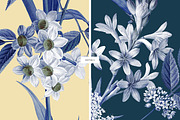 Fleur d’Azur Exquisite Floral Prints, a Pattern Graphic by LEAFure (Thumbnail 9 of 10)
