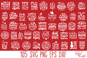 Huge Christmas Quotes Bundle, an Illustration by Anastasia Feya (Thumbnail 1 of 10)