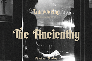 The Ancienthy - Modern Blackletter
