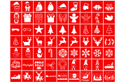 65 Christmas Stencil SVG, Bundle., an Object Graphic by Doodle Cloud Studio (Thumbnail 2 of 2)