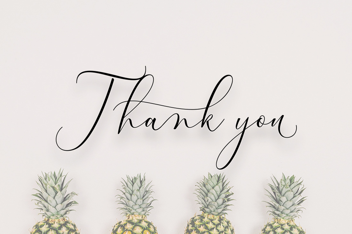 Bitthai Script, a Script Font by Amarlettering (Photo 9 of 9)