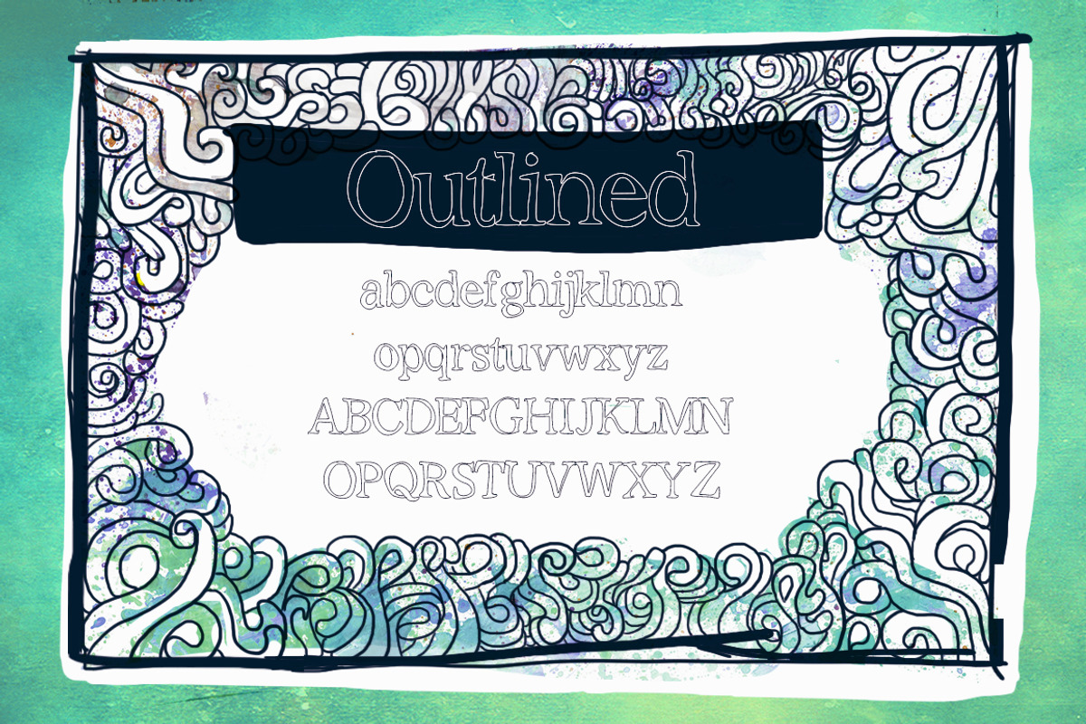 Handmade Fonts Set, a Font by LydiaDistracted (Photo 12 of 15)