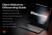 Client Welcome and Off-Board Guide, a Presentation Template by Jeremy Mura (Thumbnail 1 of 4)