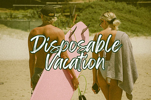 Disposable Vacation Lightroom Filter