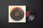 Vinyl Record Mockup, a Product Mockup by Design Squad (Thumbnail 2 of 4)