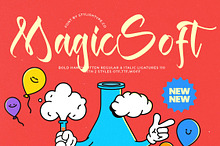 Magic Soft Bold Handwritten Font