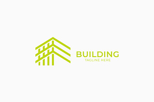 Logo Building Construction Frame, a Branding & Logo Template by Signatoro