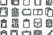Clipboard and document icon set, an Object Graphic by pikepicture (Thumbnail 3 of 3)
