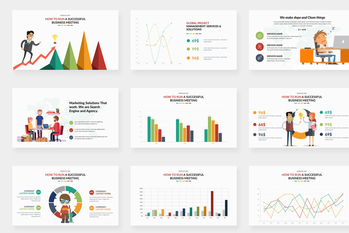Dizital Infographic Pack Keynote, a Presentation Template by One Percent Studio (Photo 17 of 20)