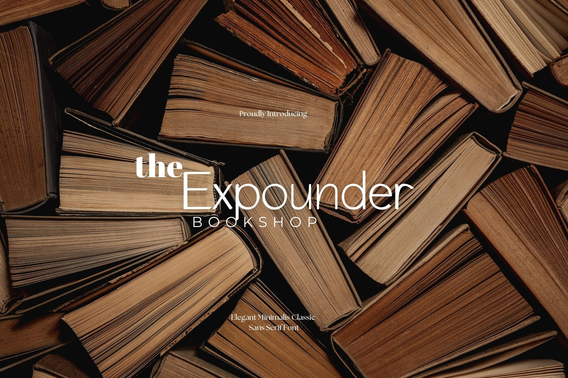 Expounder | Elegant Minimalis Sans, a Sans Serif Font by Aditastudios