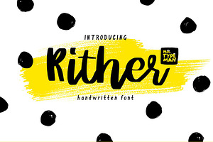 Rither Handwritten Script