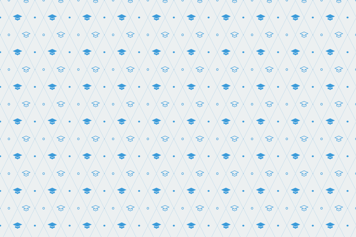 Mortar board seamless patterns, a Pattern Graphic by Xinh Studio (Photo 5 of 5)