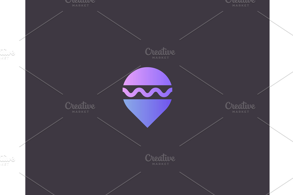 Burger point logo design., a Templates & Theme by Himalia1